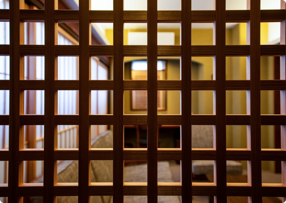旅館 喜楽のお部屋写真「日本建築の線を感じる-豊-」