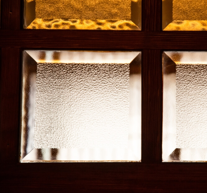 懐郷ノ宿 喜楽の懐かしさを感じるスペースイメージ「館内の窓」